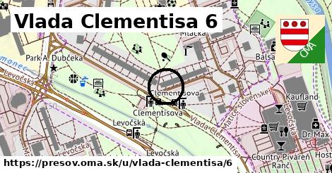 Vlada Clementisa 6, Prešov