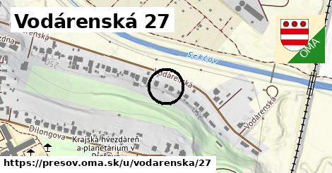 Vodárenská 27, Prešov