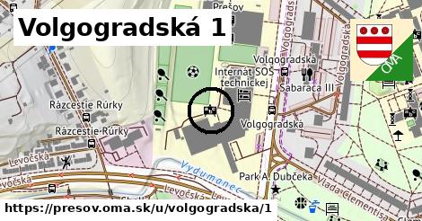 Volgogradská 1, Prešov