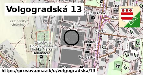 Volgogradská 13, Prešov