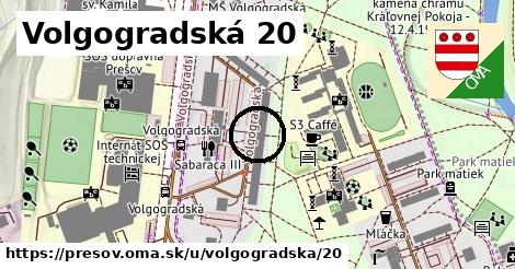 Volgogradská 20, Prešov