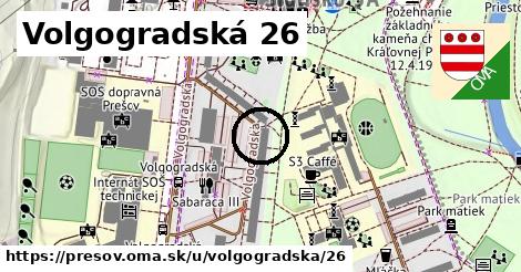 Volgogradská 26, Prešov