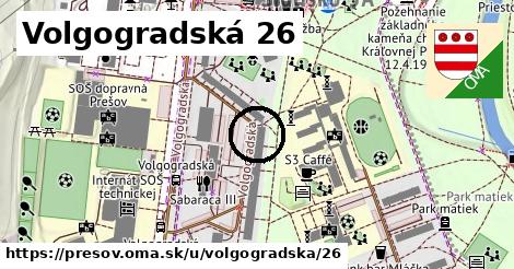 Volgogradská 26, Prešov