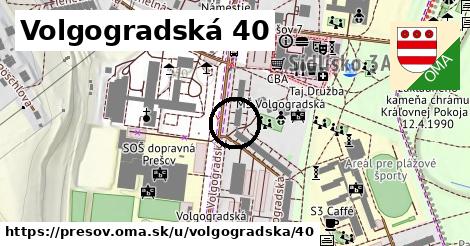 Volgogradská 40, Prešov