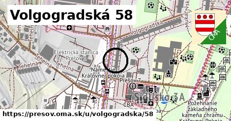 Volgogradská 58, Prešov