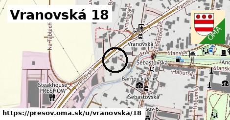 Vranovská 18, Prešov