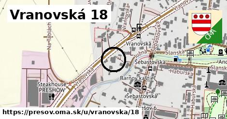 Vranovská 18, Prešov