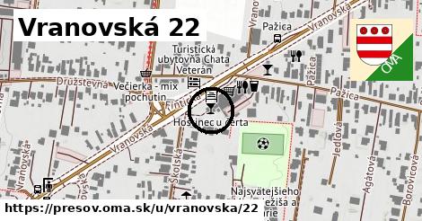 Vranovská 22, Prešov