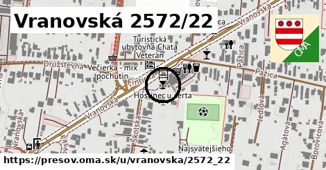 Vranovská 2572/22, Prešov