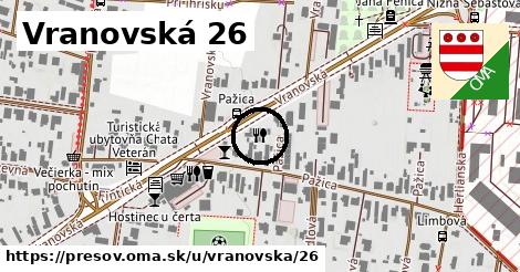 Vranovská 26, Prešov