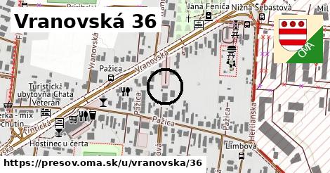 Vranovská 36, Prešov