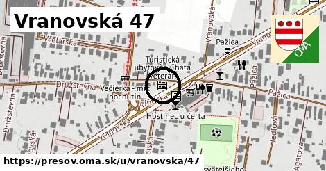 Vranovská 47, Prešov