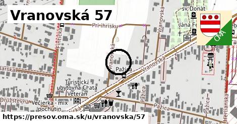 Vranovská 57, Prešov