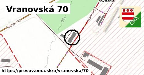 Vranovská 70, Prešov