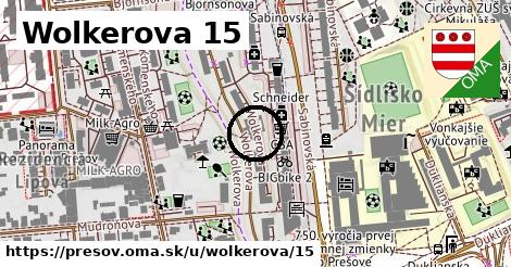 Wolkerova 15, Prešov