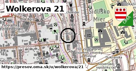 Wolkerova 21, Prešov