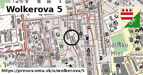 Wolkerova 5, Prešov