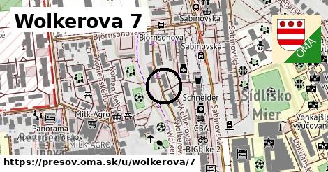 Wolkerova 7, Prešov