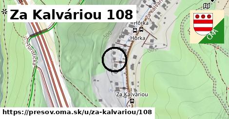 Za Kalváriou 108, Prešov