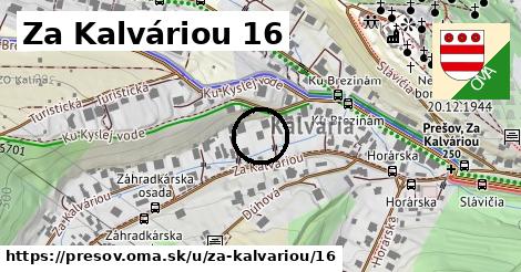 Za Kalváriou 16, Prešov