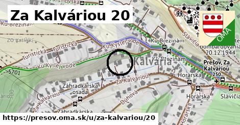 Za Kalváriou 20, Prešov
