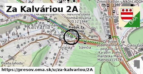 Za Kalváriou 2A, Prešov