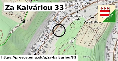 Za Kalváriou 33, Prešov