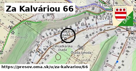 Za Kalváriou 66, Prešov