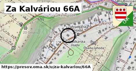 Za Kalváriou 66A, Prešov