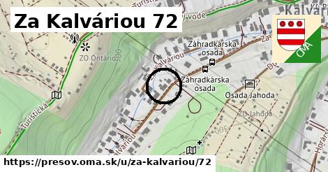 Za Kalváriou 72, Prešov