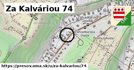 Za Kalváriou 74, Prešov