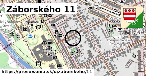 Záborského 11, Prešov