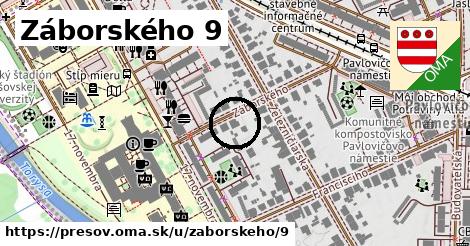 Záborského 9, Prešov