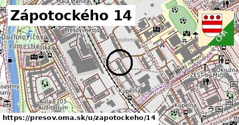 Zápotockého 14, Prešov