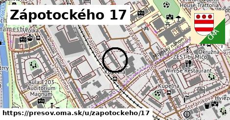 Zápotockého 17, Prešov