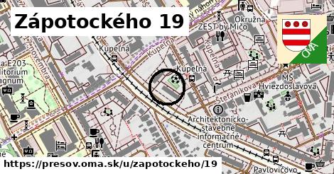 Zápotockého 19, Prešov