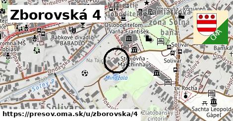 Zborovská 4, Prešov