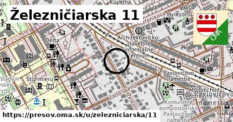 Železničiarska 11, Prešov