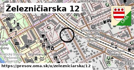 Železničiarska 12, Prešov
