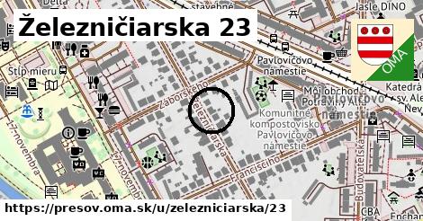 Železničiarska 23, Prešov