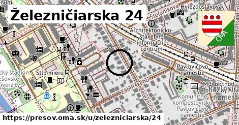 Železničiarska 24, Prešov