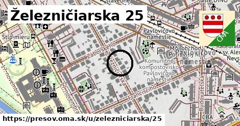 Železničiarska 25, Prešov