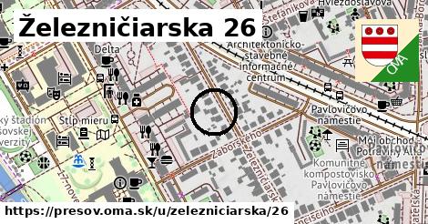 Železničiarska 26, Prešov