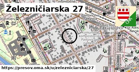 Železničiarska 27, Prešov