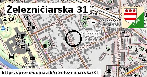 Železničiarska 31, Prešov