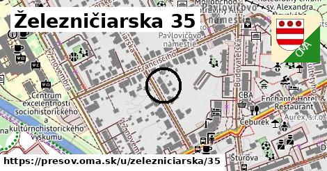 Železničiarska 35, Prešov