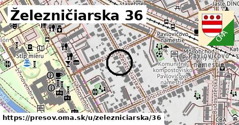 Železničiarska 36, Prešov