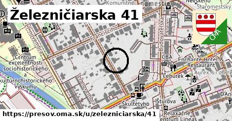 Železničiarska 41, Prešov