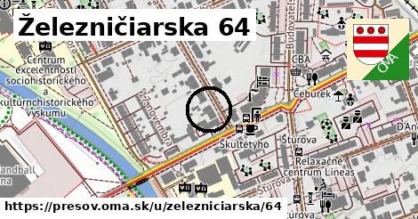 Železničiarska 64, Prešov