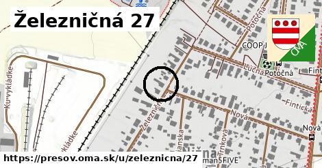 Železničná 27, Prešov